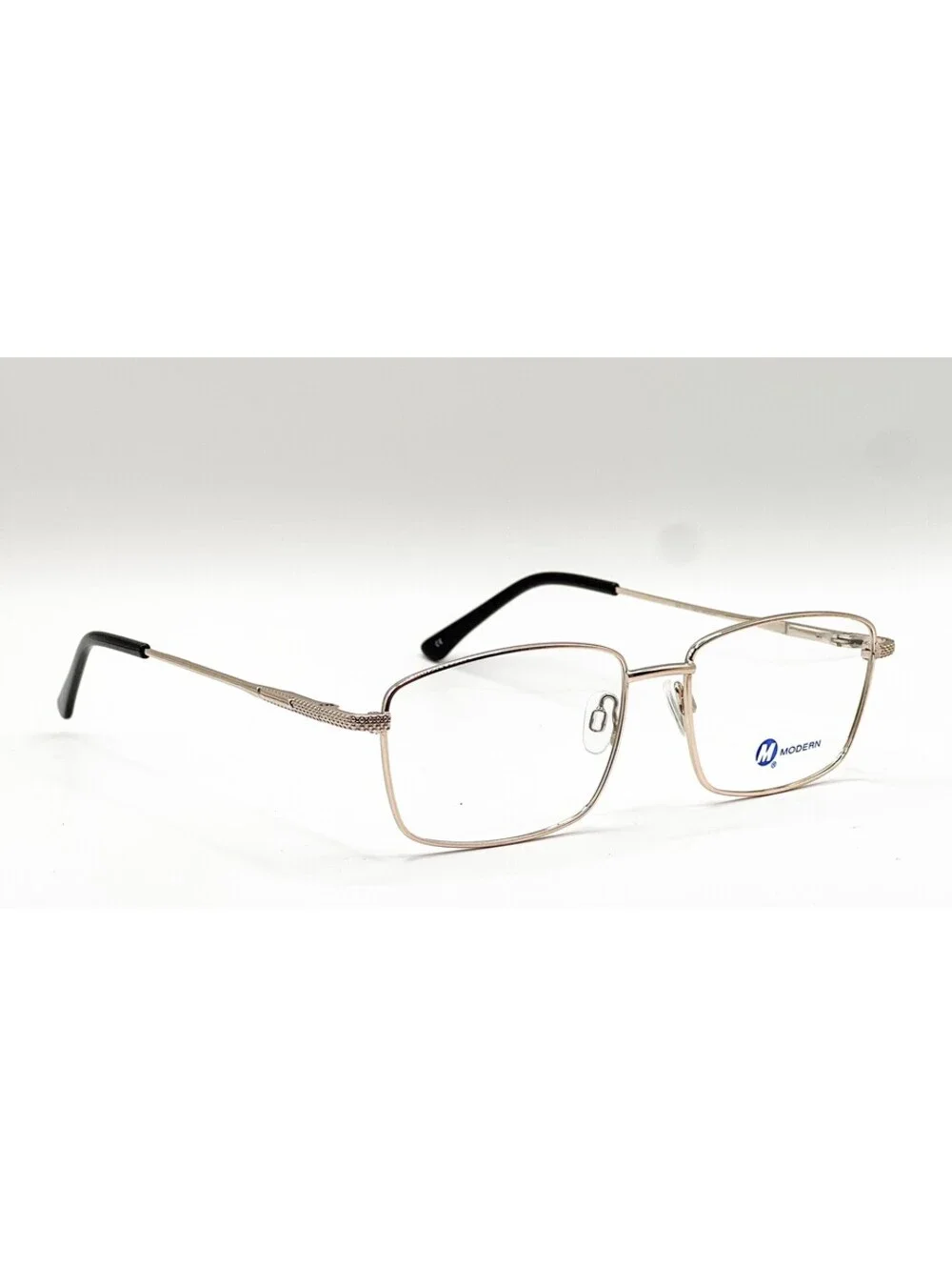 Modern Willy Gold Geometric Authentic Eyeglass Frames 56-17-145